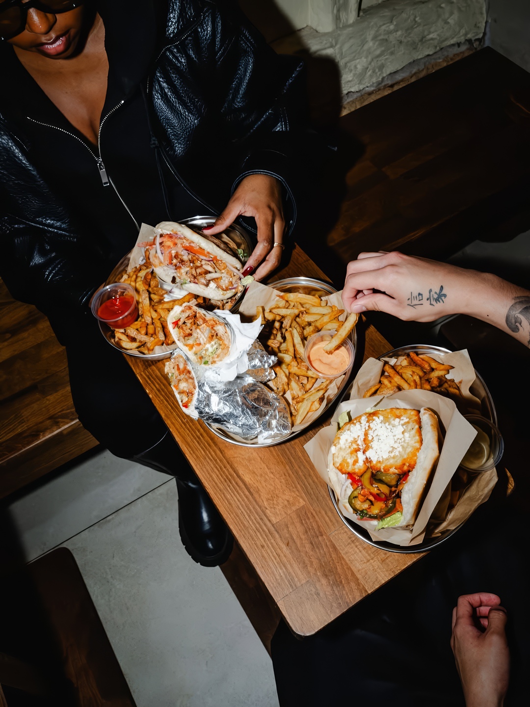 Plateaux de kebab Sauce